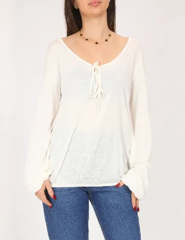 Bluza Zara, alb