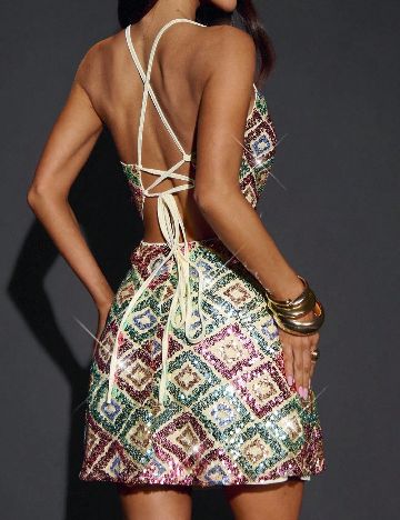 Rochie scurta SHEIN, mix culori