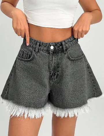 Pantaloni scurti SHEIN, gri