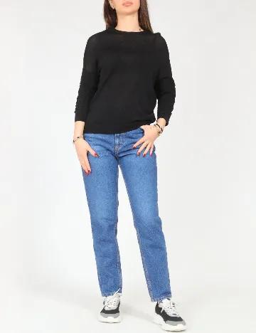Bluza Bershka, negru