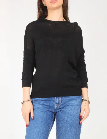 Bluza Bershka, negru