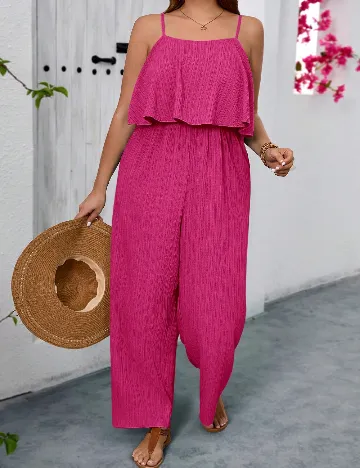 Salopeta SHEIN CURVE, roz