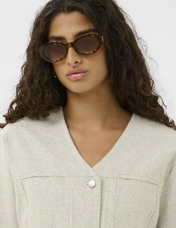 Ochelari de soare Soaked In Luxury, animal print