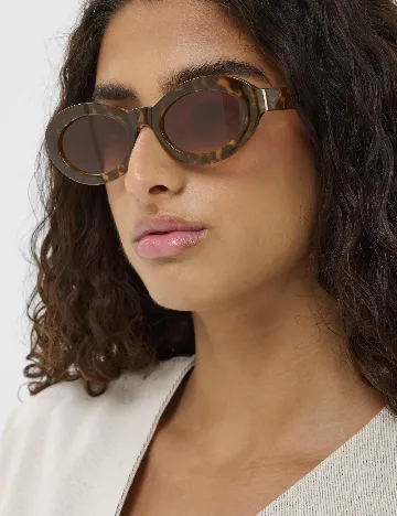 Ochelari de soare Soaked In Luxury, animal print