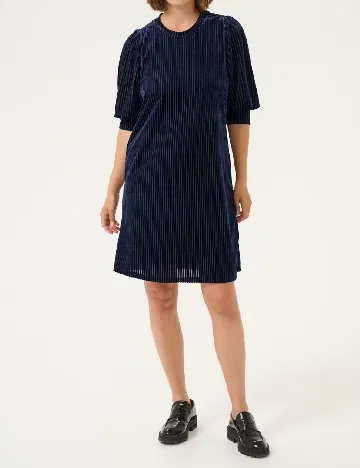 Rochie scurta Kaffe, bleumarin