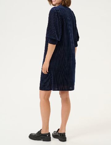 Rochie scurta Kaffe, bleumarin