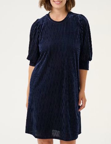 Rochie scurta Kaffe, bleumarin