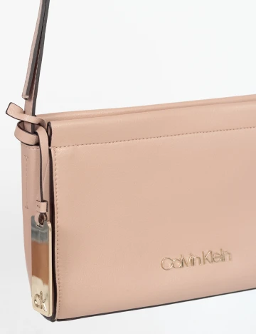 Geanta Calvin Klein, crem Crem