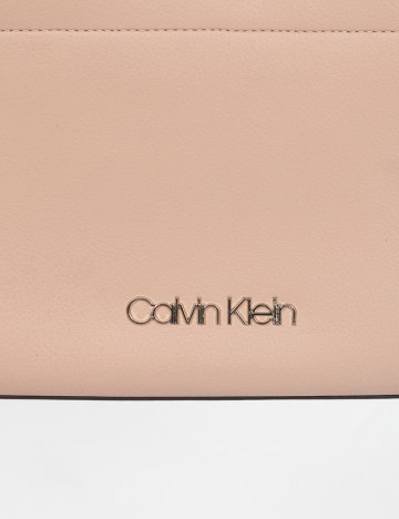 Geanta Calvin Klein, crem