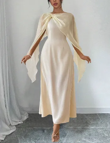Rochie medie SHEIN, bej