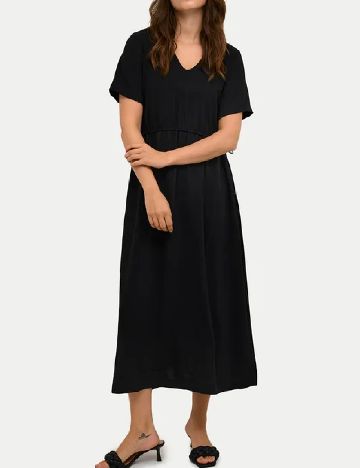 Rochie medie Kaffe, negru