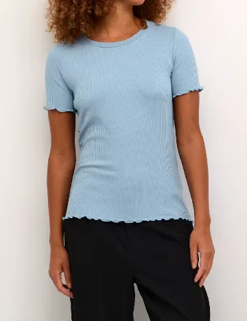 Tricou Kaffe, albastru
