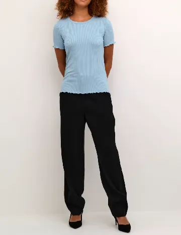 Tricou Kaffe, albastru