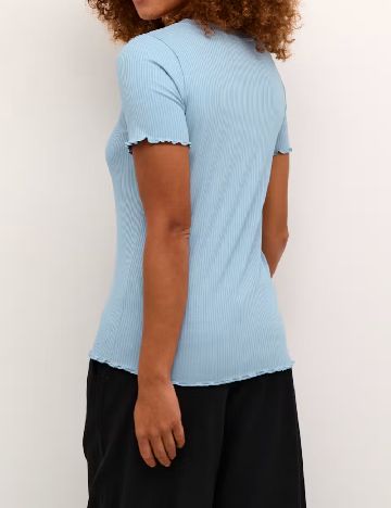 Tricou Kaffe, albastru