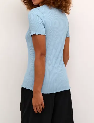 Tricou Kaffe, albastru