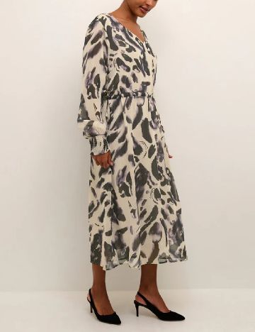 Rochie medie Kaffe, mix culori