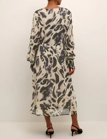 Rochie medie Kaffe, mix culori