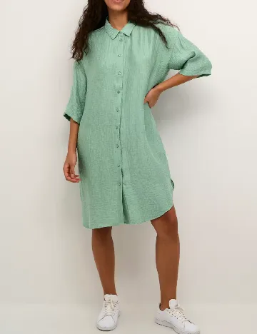 Rochie scurta Kaffe, verde