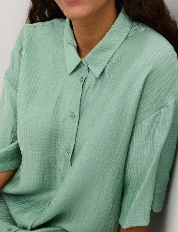 Rochie scurta Kaffe, verde