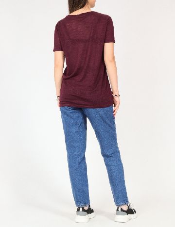 Tricou Zara, grena