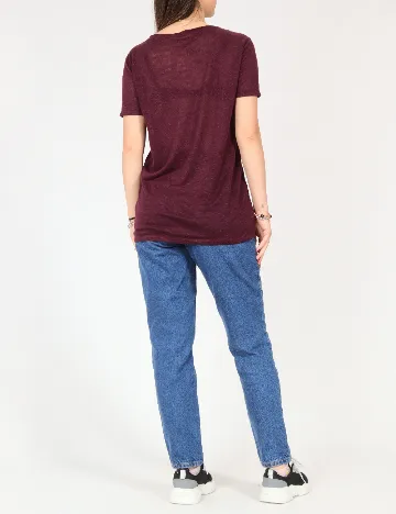 Tricou Zara, grena