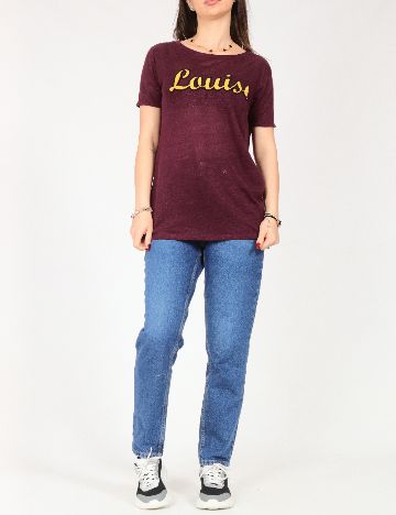 Tricou Zara, grena