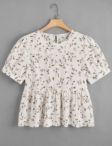 Bluza SHEIN CURVE, floral print