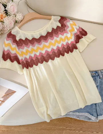 Bluza SHEIN CURVE, mix culori