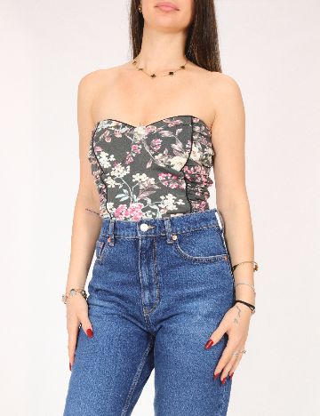 Body Bershka, gri