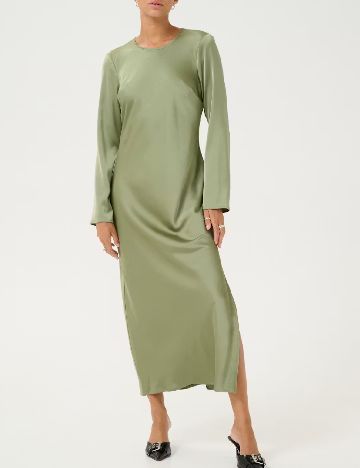Rochie lunga Kaffe, verde