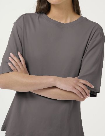 Tricou Karen By Simonsen, gri