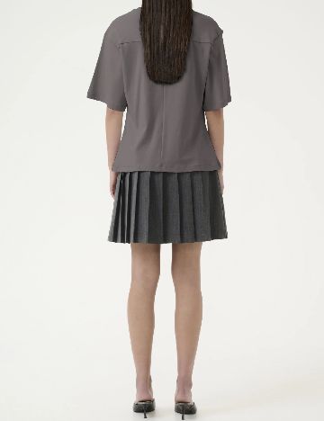 Tricou Karen By Simonsen, gri