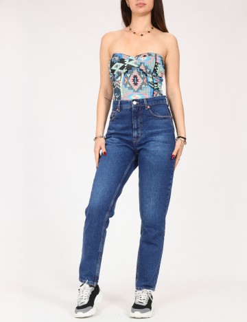 Body Bershka, turcoaz