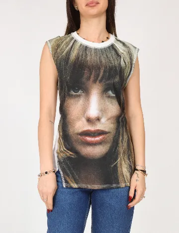 Tricou Zara, alb