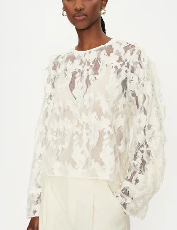 Bluza Karen By Simonsen, ecru