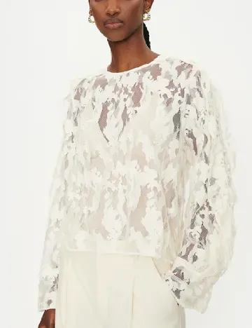 Bluza Karen By Simonsen, ecru