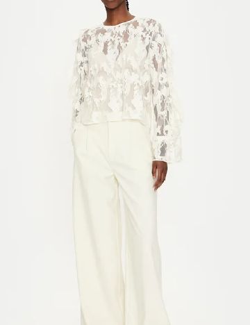 Bluza Karen By Simonsen, ecru