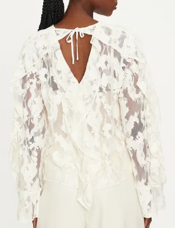 Bluza Karen By Simonsen, ecru