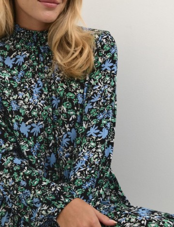 Rochie scurta Kaffe, mix culori