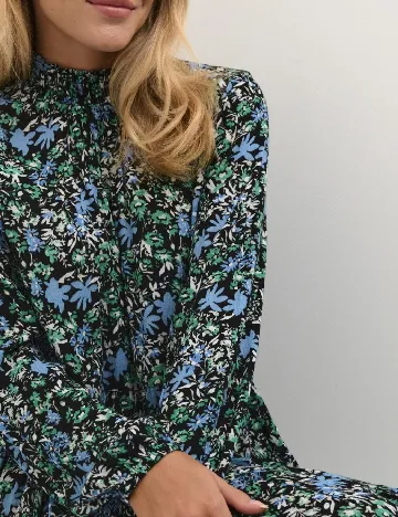Rochie scurta Kaffe, mix culori