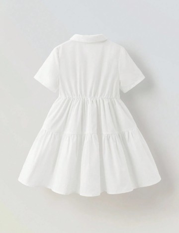 Rochie Shein Kids, alb/maro