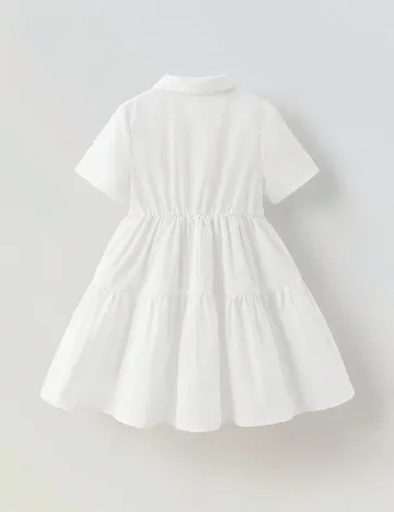 Rochie Shein Kids, alb/maro
