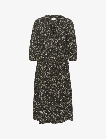 Rochie medie Kaffe, floral print