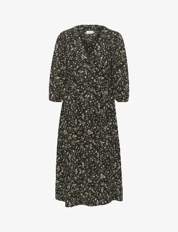 Rochie medie Kaffe, floral print