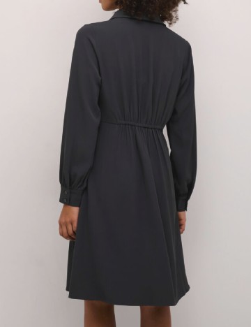 Rochie medie Kaffe, gri inchis