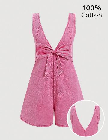 Salopeta SHEIN CURVE, roz