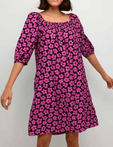 Rochie scurta Kaffe, floral print