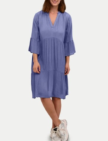Rochie medie Kaffe, albastru