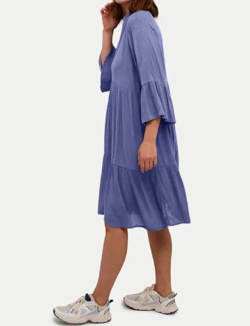 Rochie medie Kaffe, albastru