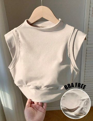 Top SHEIN, bej